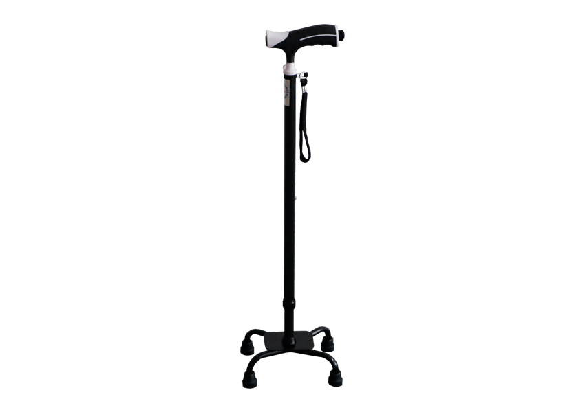 BASTON CUATRO PATAS CON LINTERNA