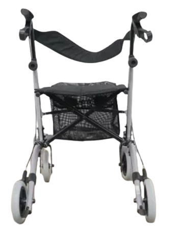 ANDADOR ALUMINIO PLEGABLE C/FRENOS