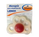 MANOPLA DE SILICONA PARA REHABILITACION