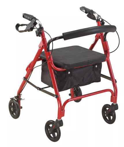 [ALK326L] ANDADOR CUATRO RUEDAS CANASTO Y FRENOS