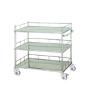 CARRO DE ACERO INOXIDABLE 3 ESTANTES