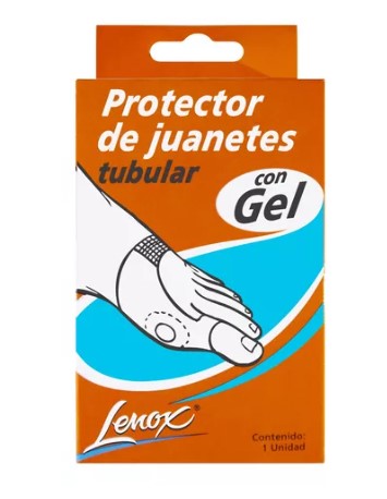 [LEN8036] PROT JUANETE TUBULAR C/BANDA ELAS (S)