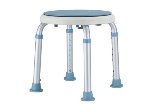 [SC6020D] BANQUETA REDONDA DE BAÑO CON GOMA EVA