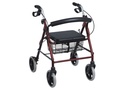 ANDADOR 4 RUEDAS CANASTO, FRENO Y ASIENTO