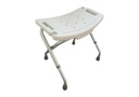 BANQUETA DE BAÑO RECTANGULAR PLEGABLE 