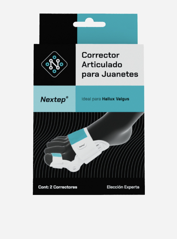 CORRECTOR PARA HALLUX VALGO CON PROTECCIÓN DE GEL