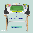 MESA MULTIFUNCIONAL INDIVIDUAL ROBBINA