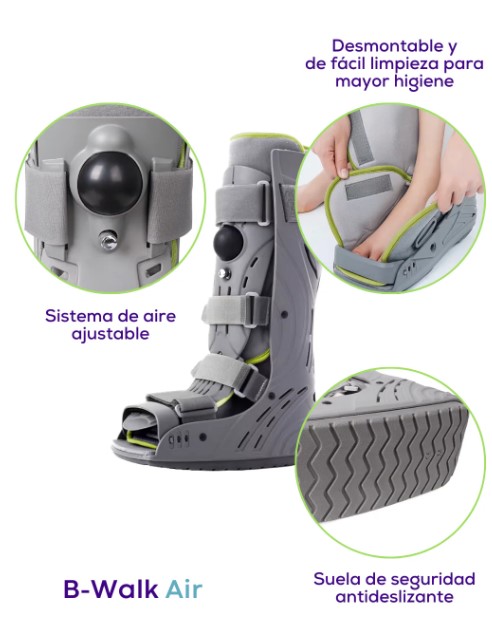 BOTA ORTOPÉDICA AIR LINER WALKER LARGA