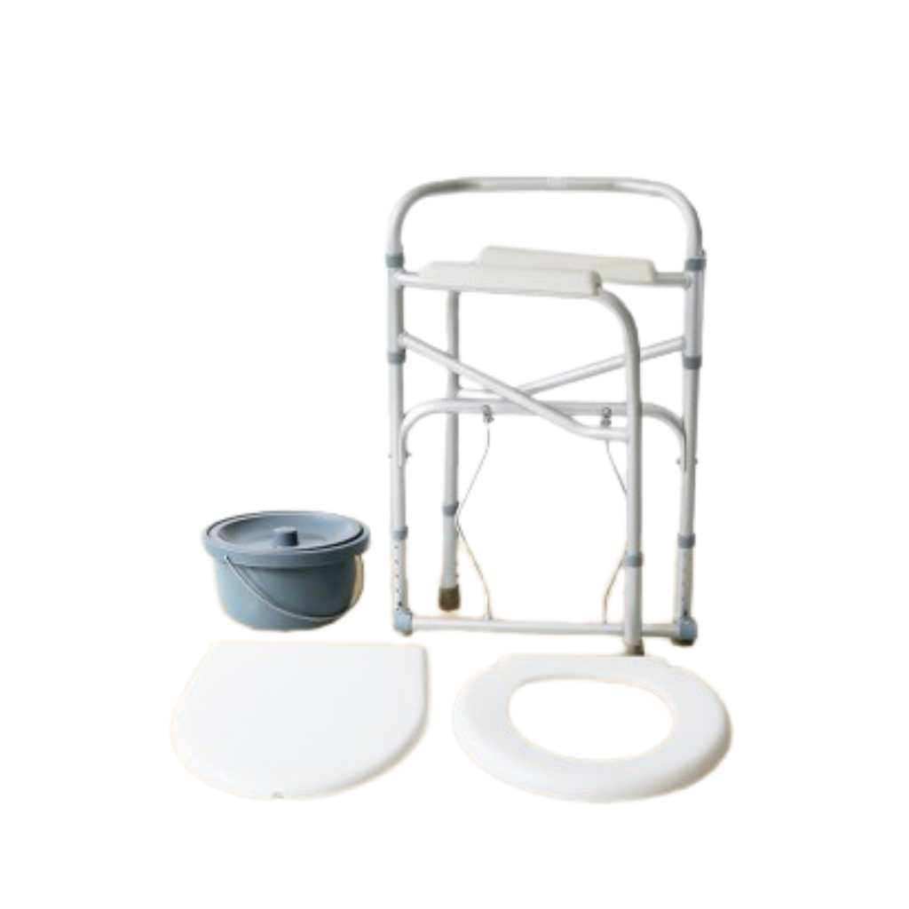 ELEVA INODORO PLEGABLE DE ALUMINIO ALQUILER