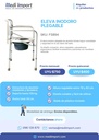 ELEVA INODORO PLEGABLE DE ALUMINIO ALQUILER
