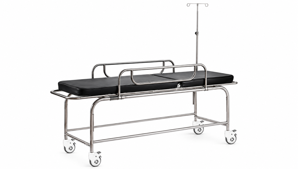 CAMILLA STANDARD CON BARANDAS Y RUEDAS. CAB RECL