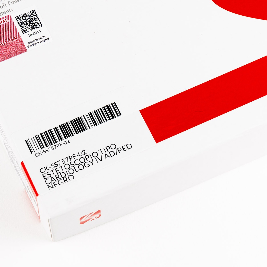 ESTETOSCOPIO TIPO CARDIOLOGY IV AD/PED CK-SS757PF