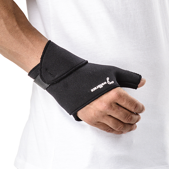 MUÑEQUERA BOOMERANG CON INMOVILIZADOR DE DEDO PULGAR NEOPRENE 
