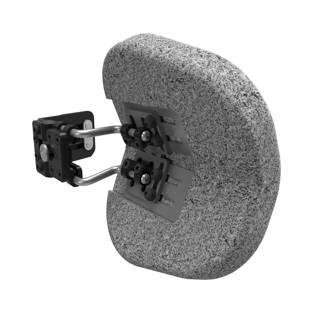 SOPORTE LATERAL AXIAL BIANGULAR 