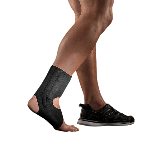 [1301-T3 U S] TOBILLERA CON BALLENAS LATERALES DE NEOPRENE (S)