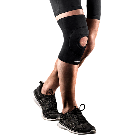 RODILLERA CON REFUERZO ROTULIANO DE NEOPRENE