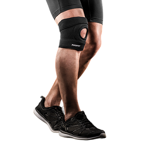 [1302-R7UU] RODILLERA ABIERTA CORTA DE NEOPRENE U