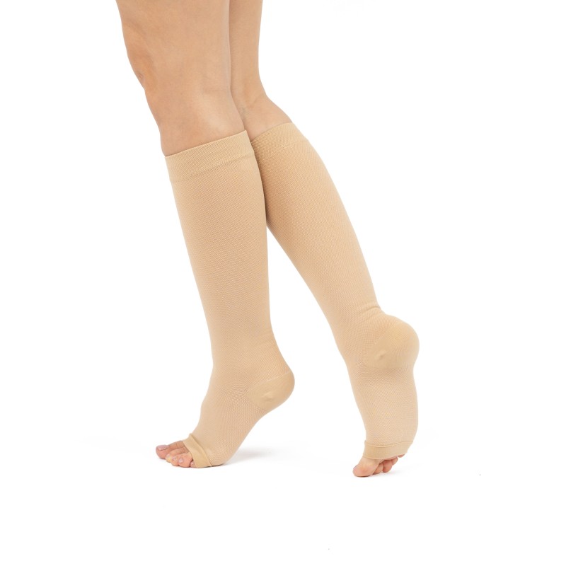 800 MEDIAS A LA RODILLA 30/40 ABIERTA