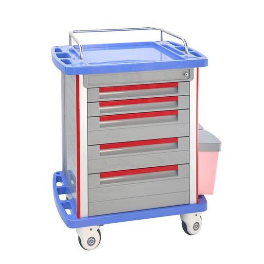 CARRO DE MEDICACION EN ABS