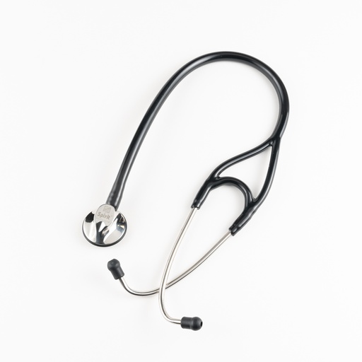 [CK-S748PF-02] ESTETOSCOPIO CARDIOLOGICO TRIPLE DE LUJO C/MEMBRA FLO (Negro)