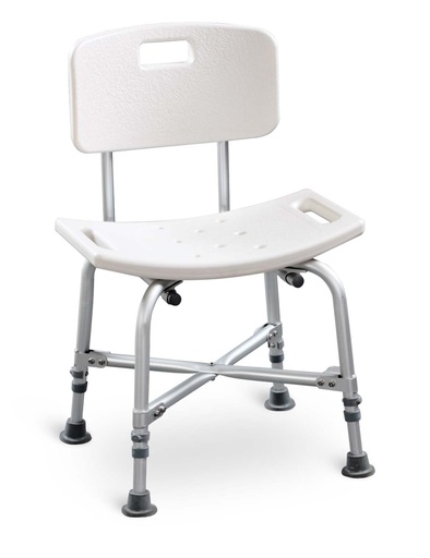 [FS7981L] SILLA DE BAÑO C/RESPALDO PATAS REFORZADAS