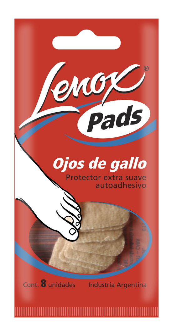 PADS PARA CALLOS Y OJO DE GALLO X 8