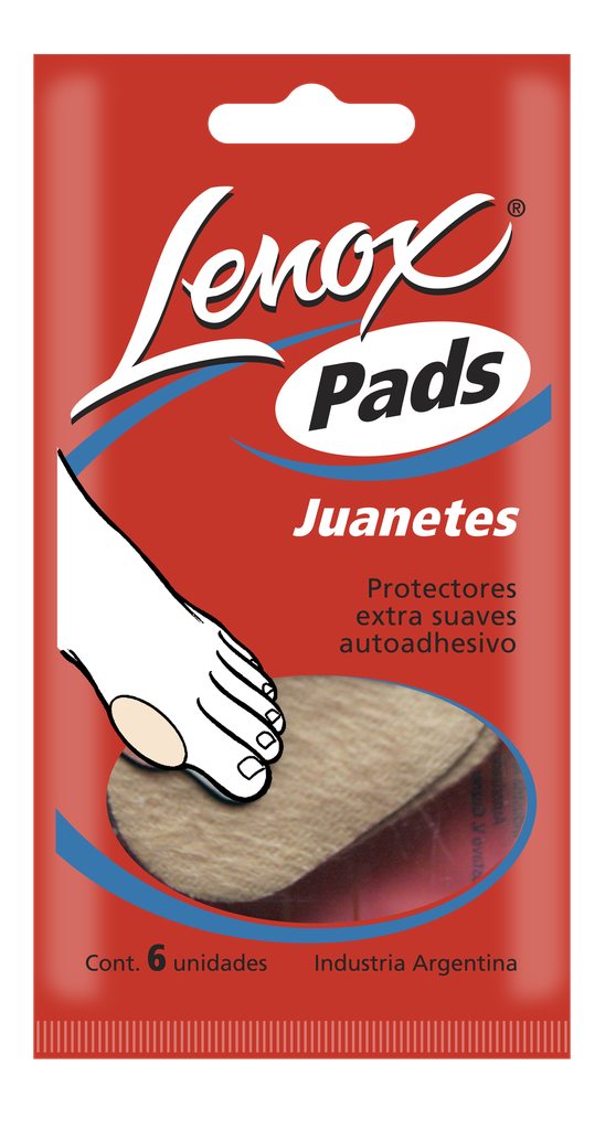 PADS JUANETES X 6