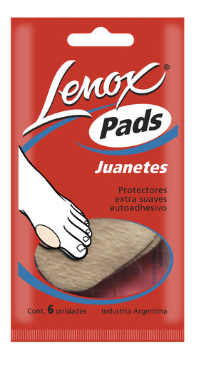 [LEN8164] PADS JUANETES X 6