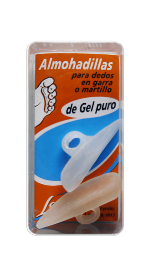 [LEN8181] ALMOHADILLA DEDO EN GARRA (PAR) (Chico)