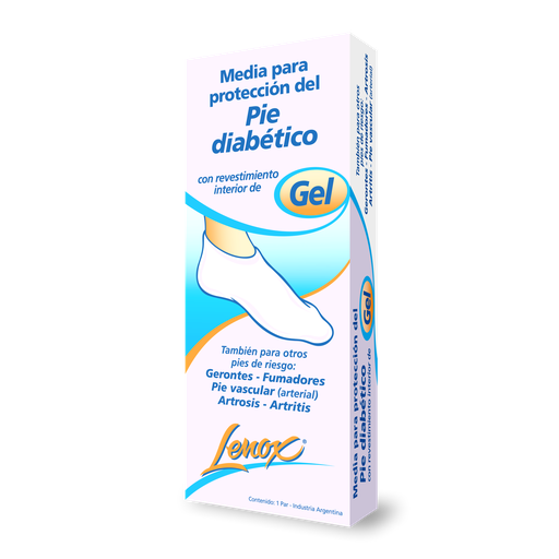 [LEN8653] PROTECTOR P/PIE DIABETICO C/GEL (Chico)