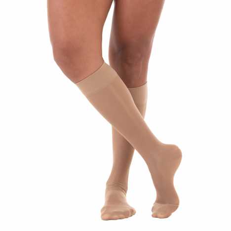 [VL203BL] MEDIAS RODILLA LEGLINE, 1523, CERRADO (P, Negro)