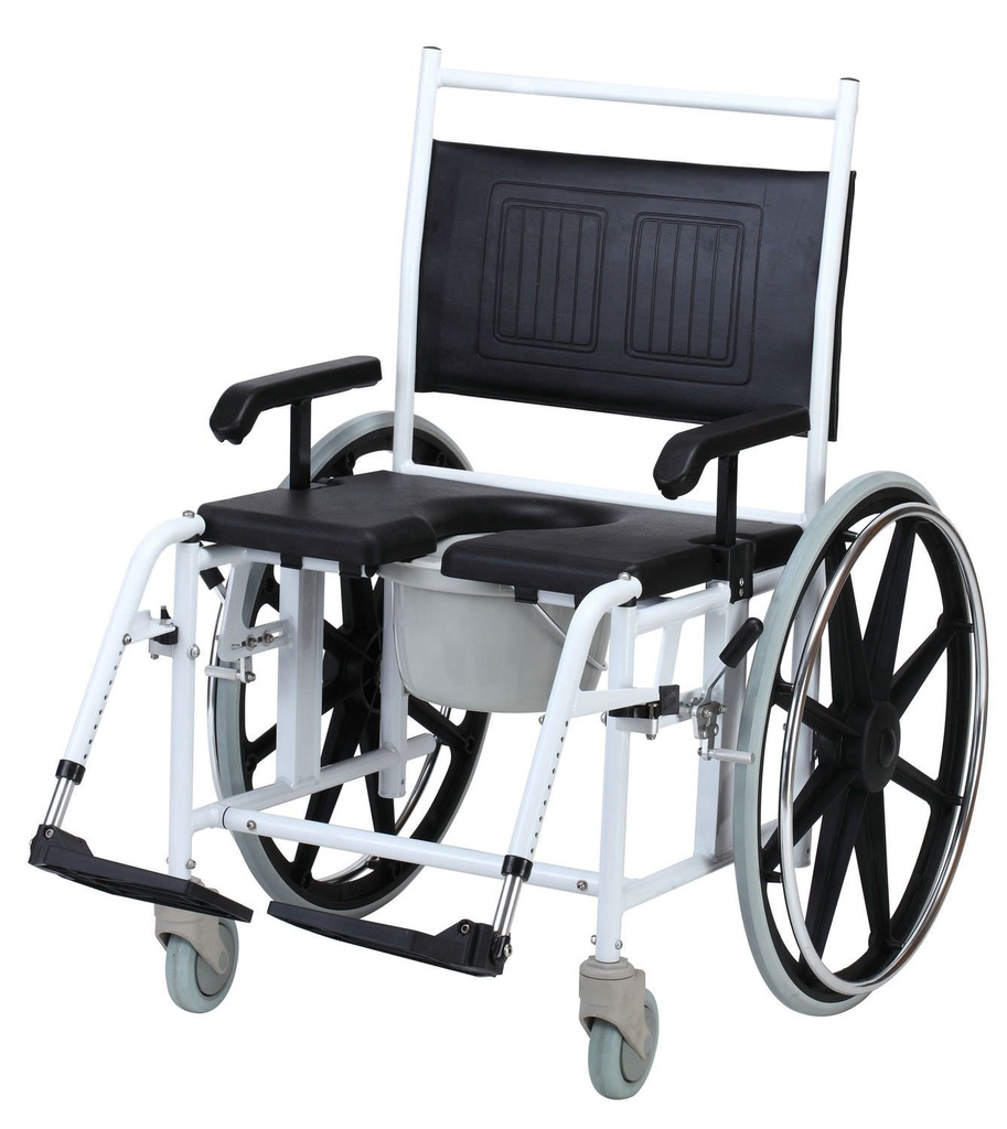 SILLA HIGIENICA RUEDA GRANDE