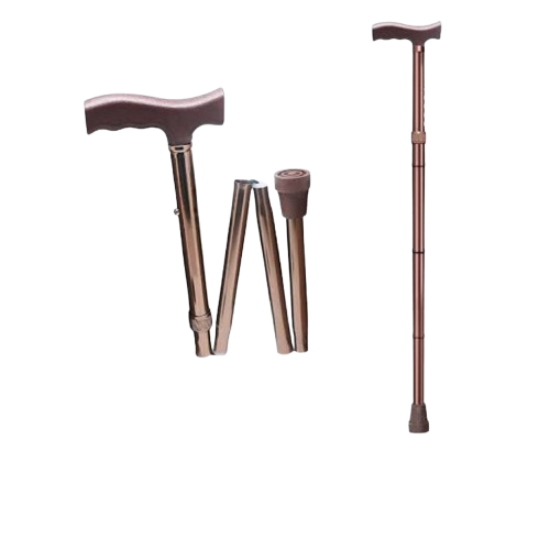 [ALK527L] BASTON RECTO REGULABLE (Bronce)