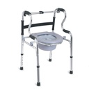 COMBINACIÓN DE ANDADOR/INODORO DE ALUMINIO