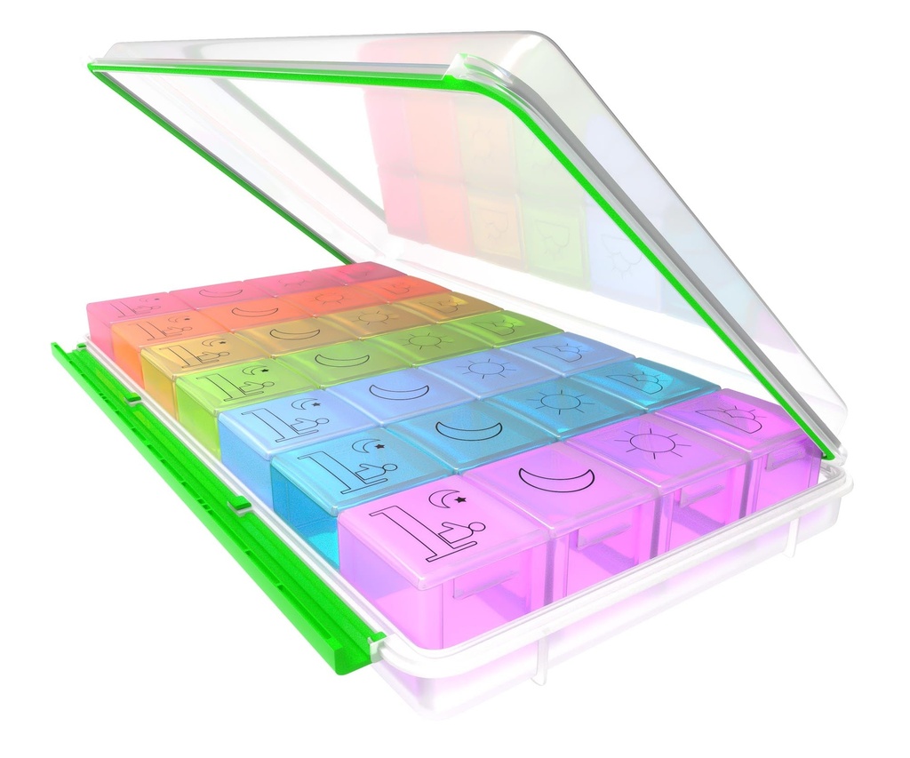 PASTILLERO SEMANAL DE 4 TOMAS DIARIAS THERAPILL