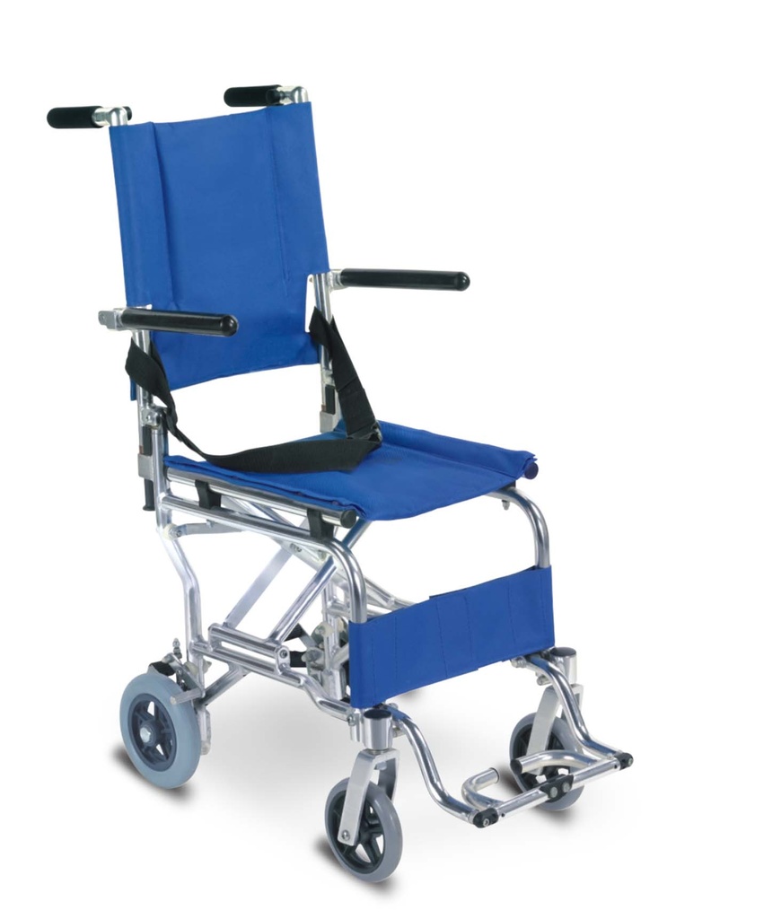 SILLA DE TRASLADO DE ALUMINIO 32"