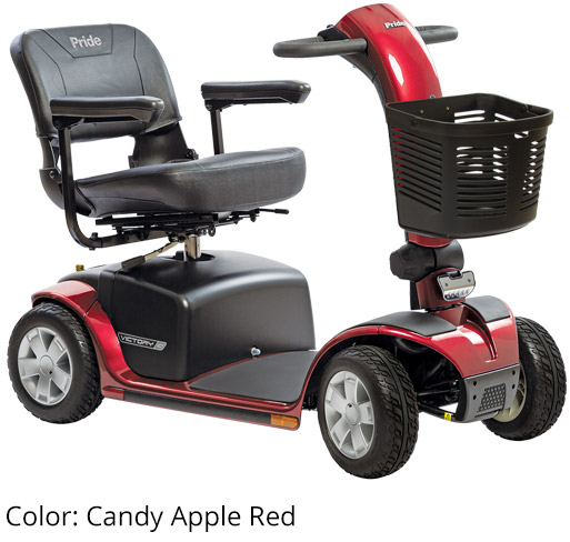 SCOOTER VICTORY 10, 4WH ROJO
