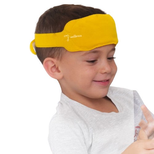 VINCHA GEL PARA NIÑOS AMARILLO