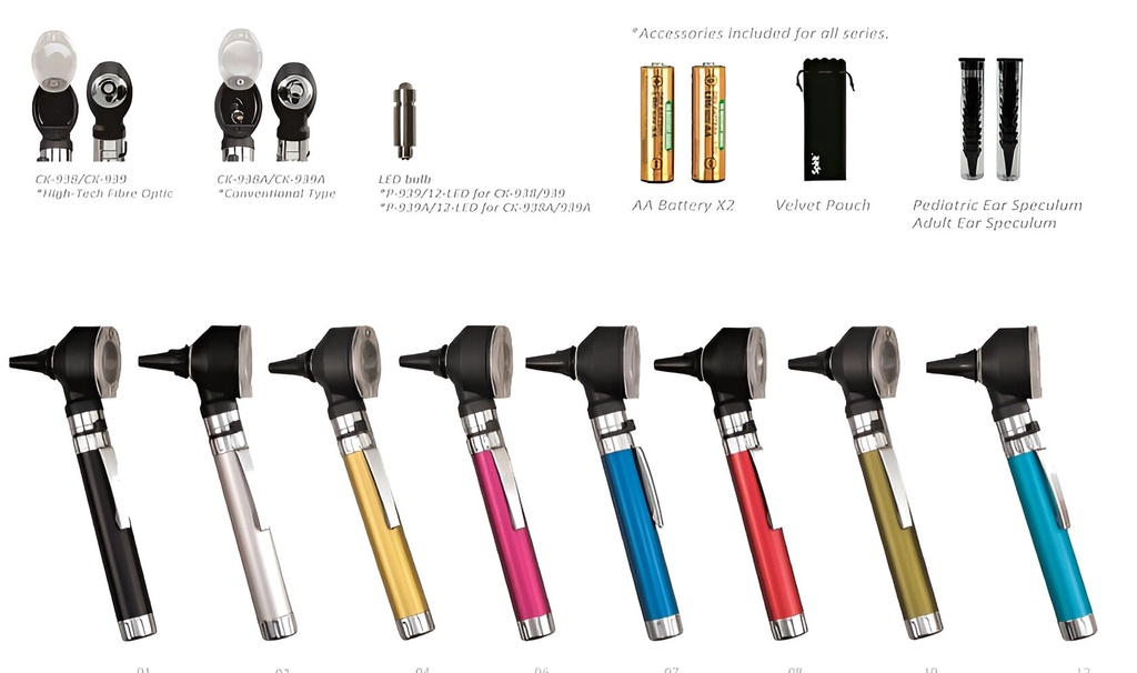 OTOSCOPIO FIBRA OPTICA SPIRIT