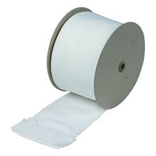 [623T10=12] MALLA TUBULAR DE NYLON BLANCA (12cm)