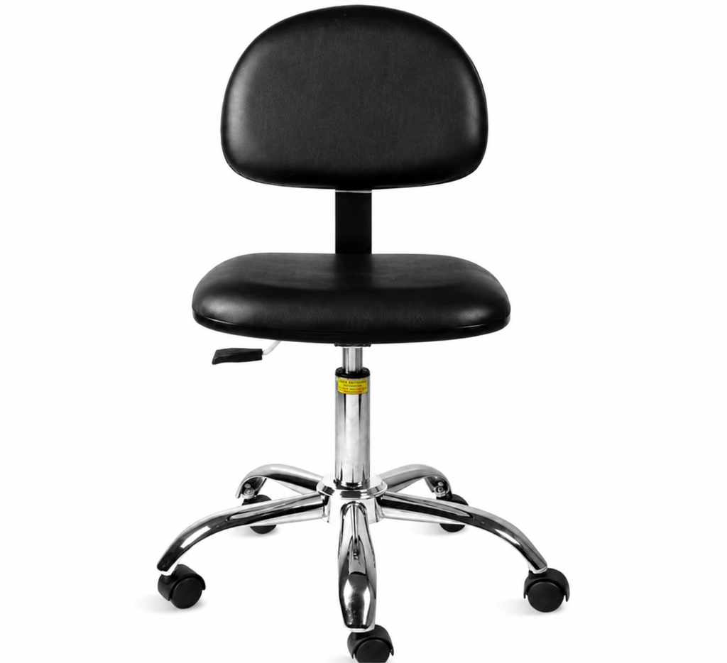 TABURETE MEDICO REGULABLE CON RESPALDO 