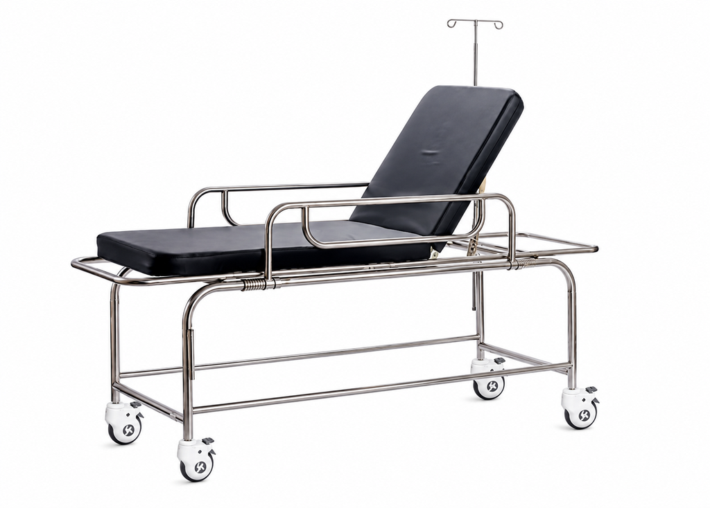 CAMILLA STANDARD CON BARANDAS Y RUEDAS. CAB RECL