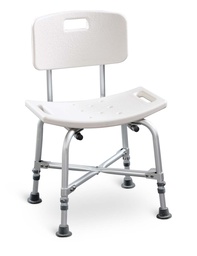 [FS7981L] SILLA DE BAÑO C/RESPALDO PATAS REFORZADAS