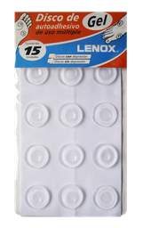[LEN8052] DISCO GEL C/DEPRESION C/T  ADHESIVA X 2