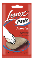 [LEN8164] PADS JUANETES X 6