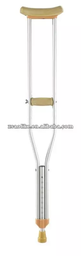 [ALK525L-M] MULETA DE ALUMINIO REGULABLE-M