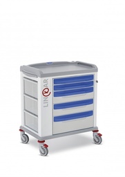 [329605] CARRO DE MEDICACIÓN CAJONES DE 60CM