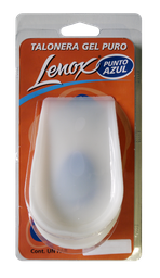 TALONERA GEL ESPOLON PUNTO AZUL