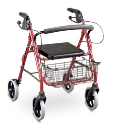 [ALQFS965] Andador 4 ruedas canasto y asiento ALQUILER